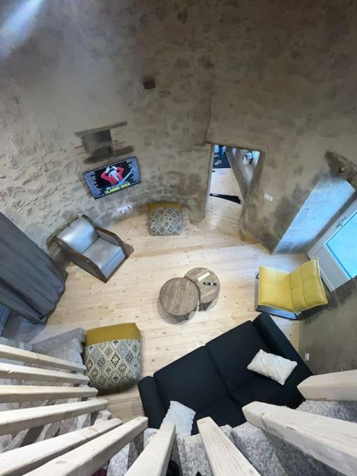 Вилла Loue Ancien Moulin A Vent Avec Piscine Et Jacuzzi Neuvy-Bouin Экстерьер фото